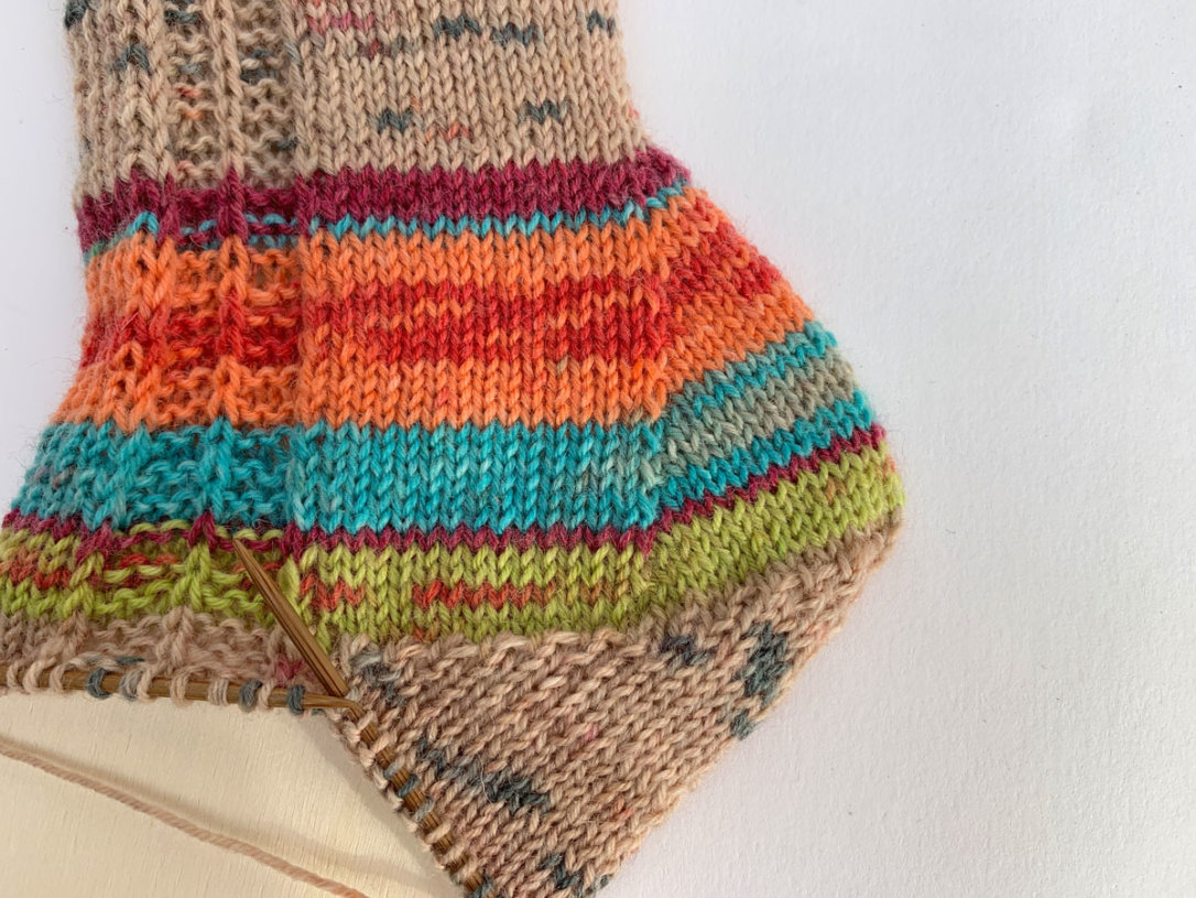 Socken Mit Zunahmeferse Stricken Sockshype