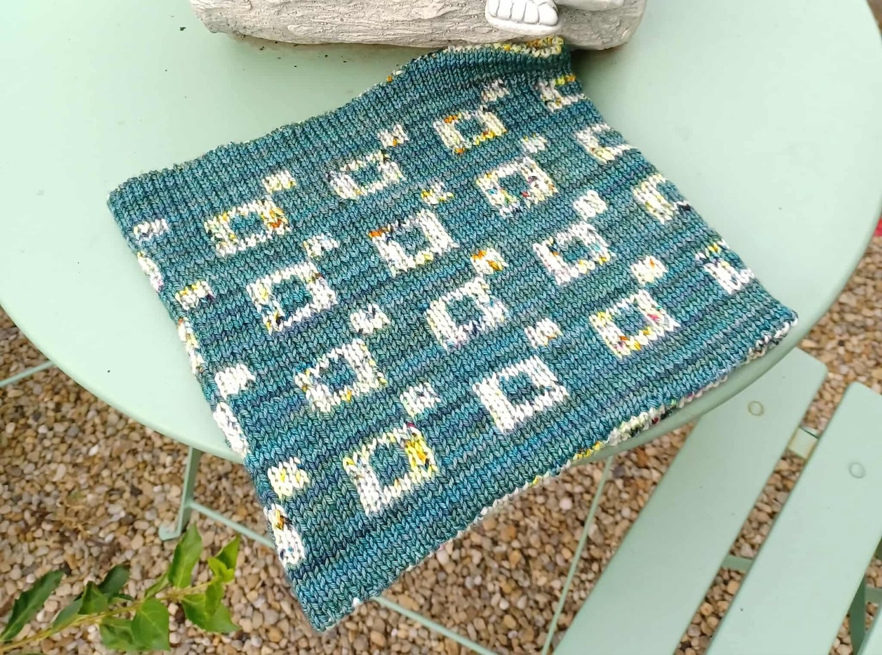 Doppelstrick-Loop von Anke