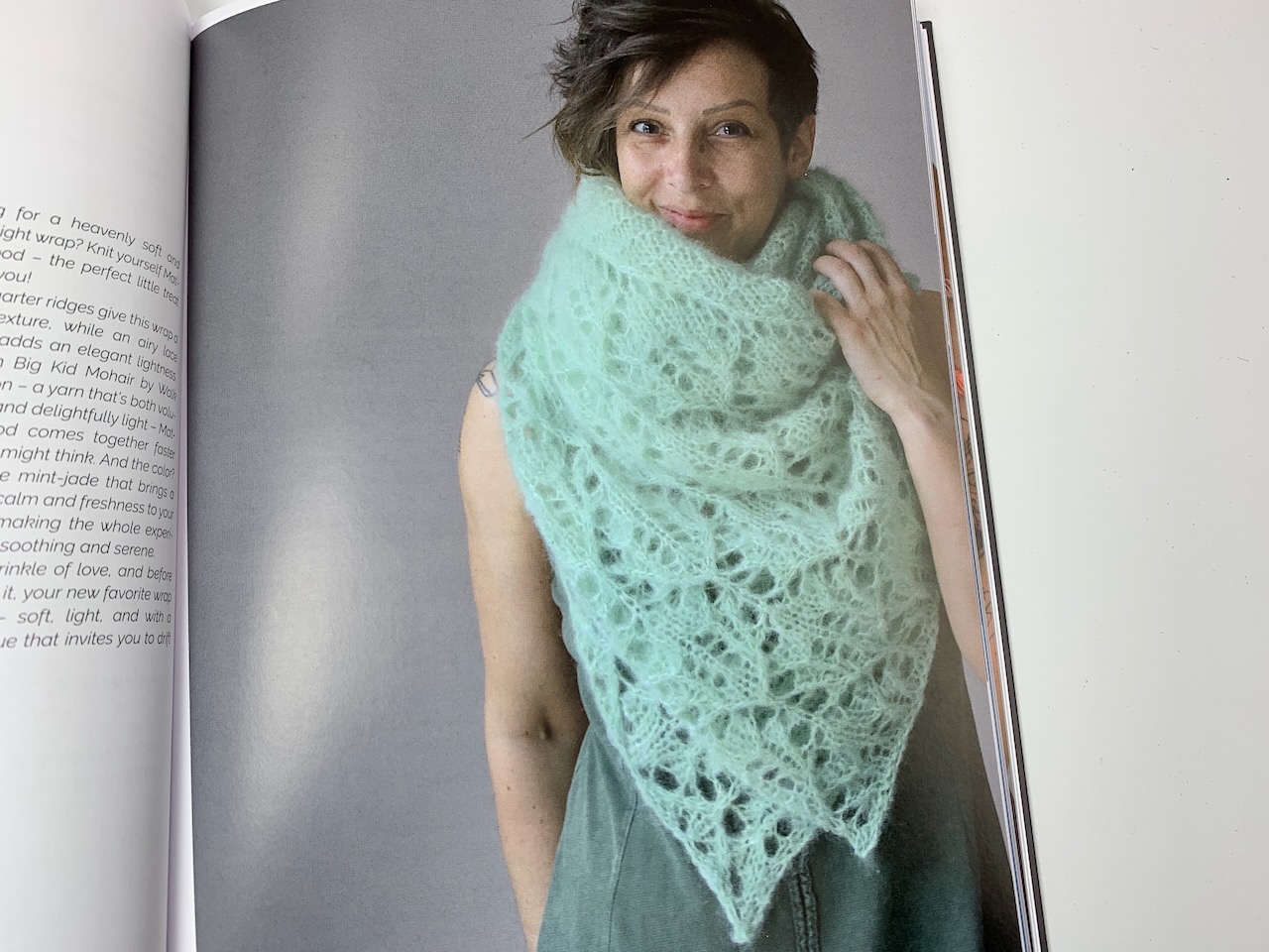 Matcha Mood - im Buch SHAWL love