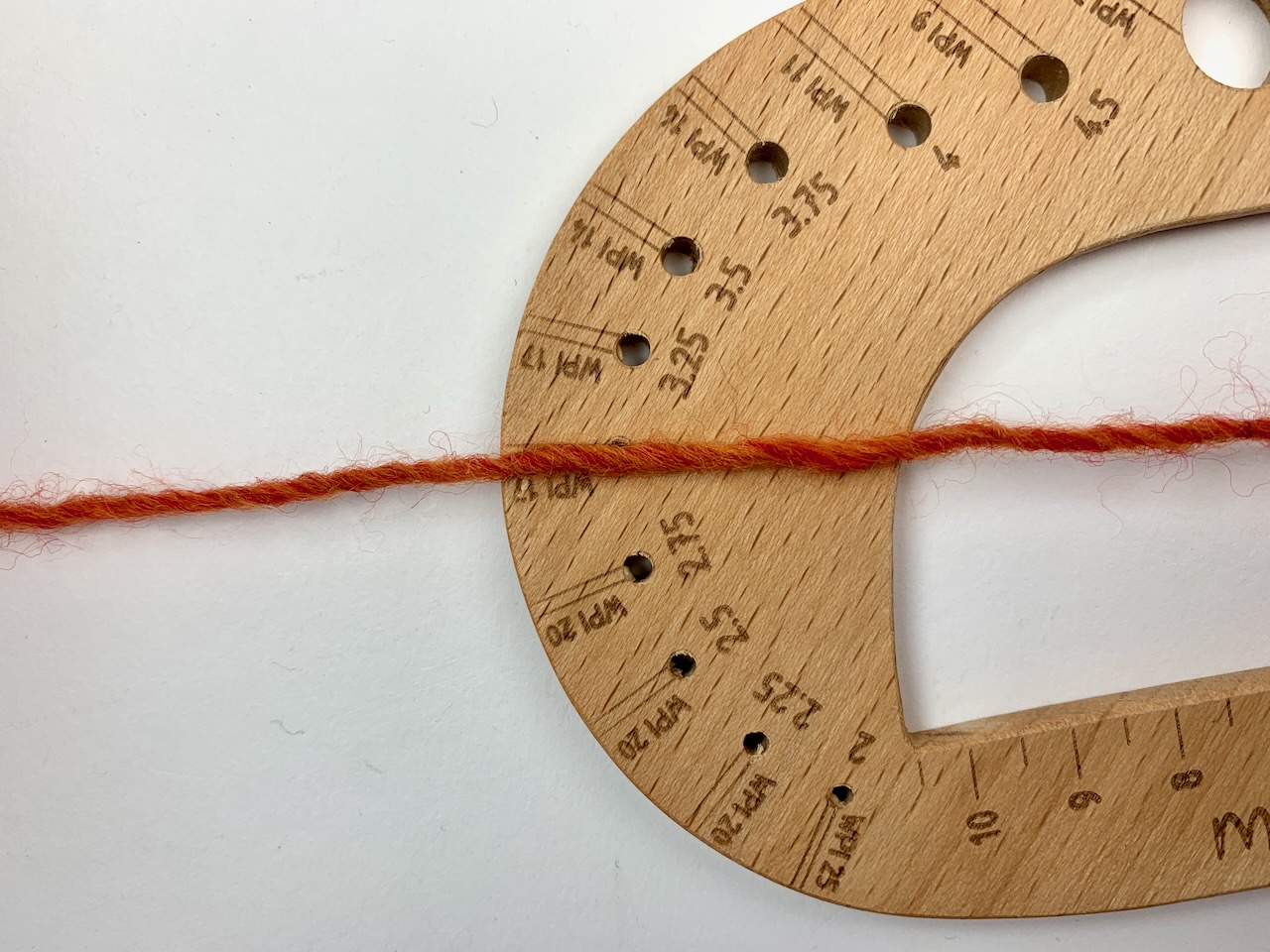 Nadelstärke bestimmen bei Garn ohne Banderole