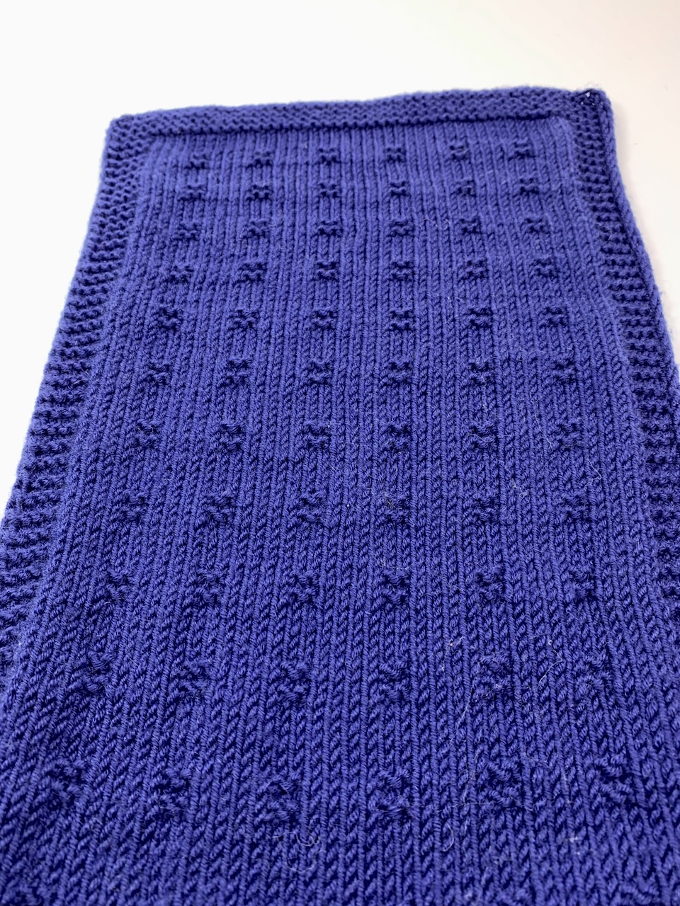 Schals und Tücher stricken - hier ein Muster aus dem Schal Gesper