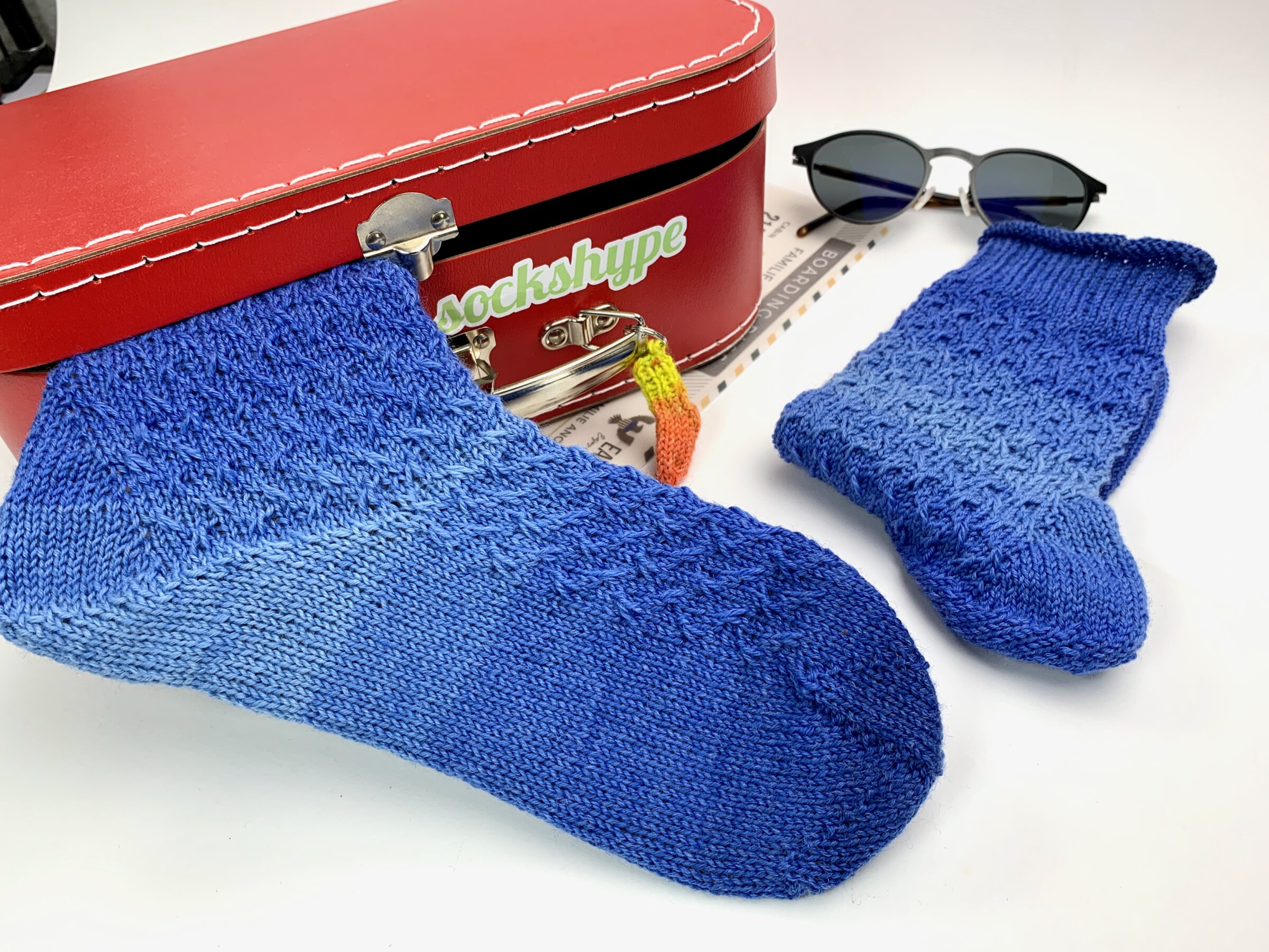 15-Years-Socks , die Socke, die beim JubiläumsKAL gestrickt wird.