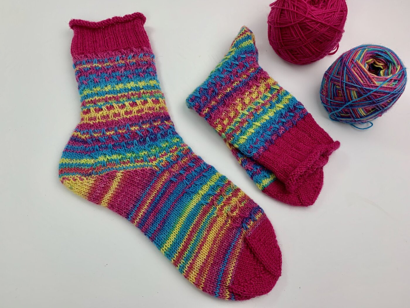 15-Years-Socks , die Socken, die beim JubiläumsKAL gestrickt werden.