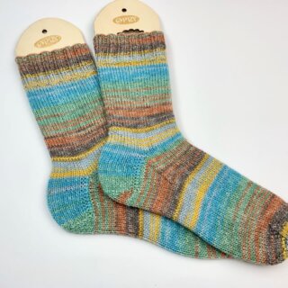 Socken mit 6-fädigem Garn