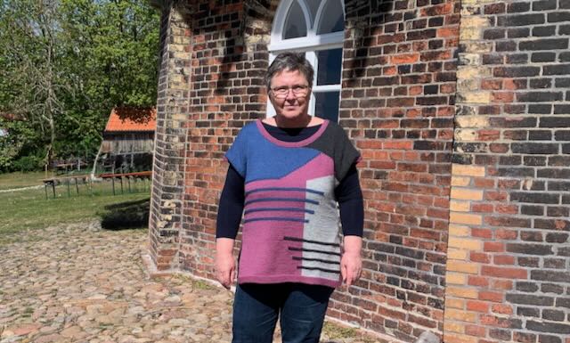Intarsia Slipover strickern